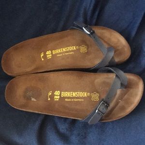 Birkenstock one strap sandals